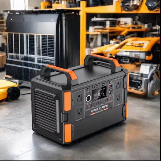1000W Portable Power Station 1048Wh, 220V All In One Lithium Battery Generator for RV Camping Home Emergency Mobile Power Supply